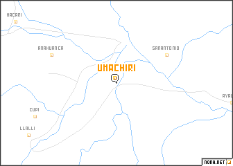 map of Umachiri