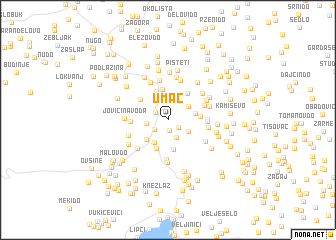 map of Umac