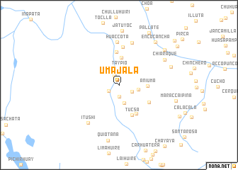 map of Uma Jala