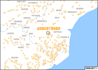 map of Umakatahan