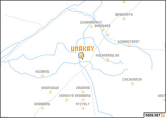 map of Umakay