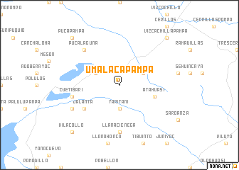 map of Umalacapampa