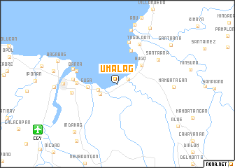 map of Umalag