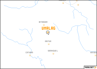 map of Umalag