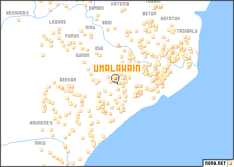 map of Umalawain