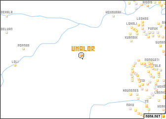map of Umalor