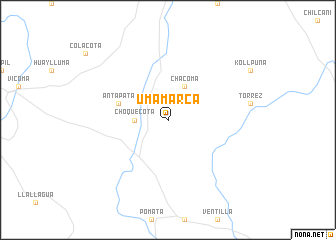 map of Umamarca