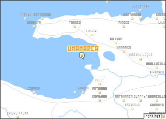 map of Umamarca