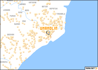 map of Umamolin