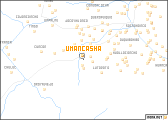 map of Umancasha