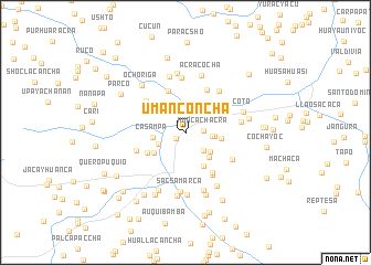 map of Umanconcha