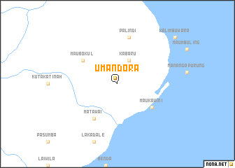 map of Umandora