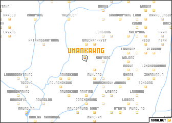 map of Uman Kawng