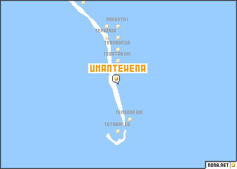 map of Umantewena