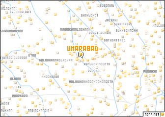 map of Umarābād