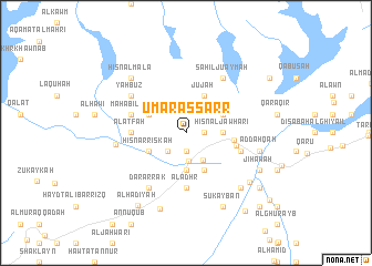 map of ‘Umar as Sarr