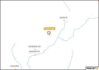 map of Umara