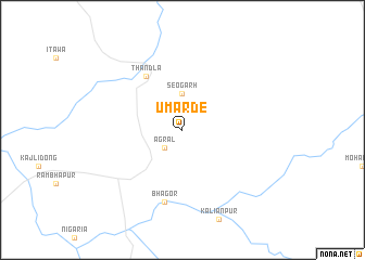map of Umarde
