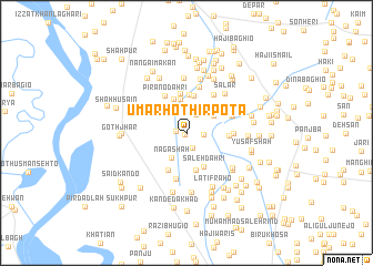 map of Umar Hothir Pota