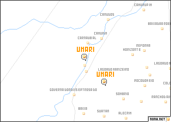 map of Umari