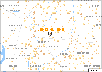 map of Umar Kalhora