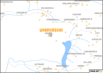 map of Umar Kaskai