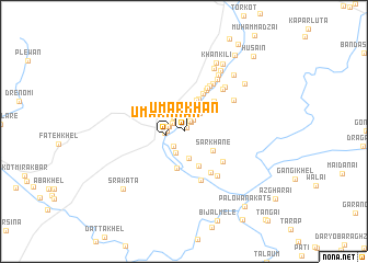 map of Umar Khān