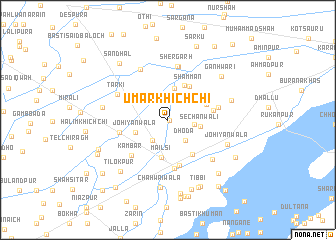map of Umar Khichchi
