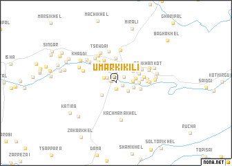 map of Umarki Kili