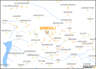 map of Umar Kili