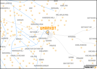 map of Umarkot