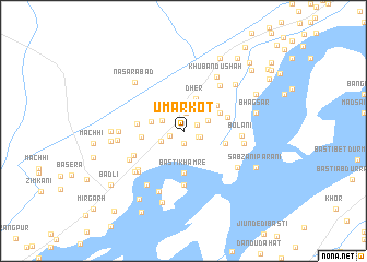 map of Umarkot