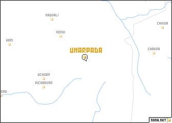 map of Umarpāda