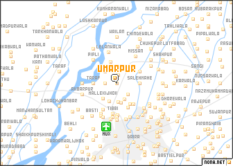 map of Umarpur