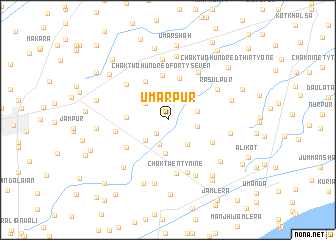 map of Umarpur