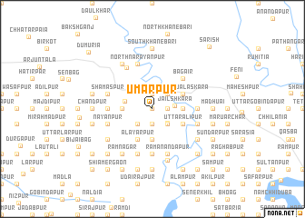 map of Umarpur