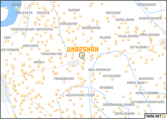 map of Umar Shāh