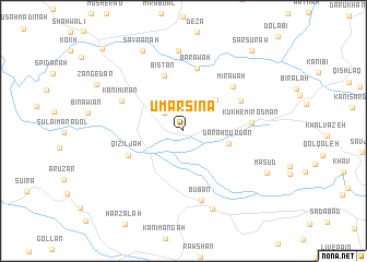 map of ‘Umar Sina