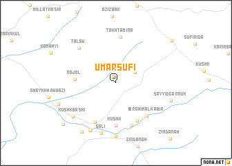 map of ‘Umar Şūfī