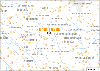 map of Umar Thebo