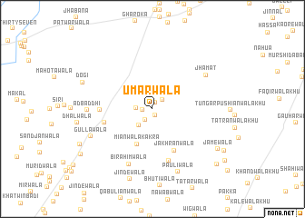 map of Umarwāla