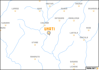 map of Umati