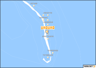 map of Umauma