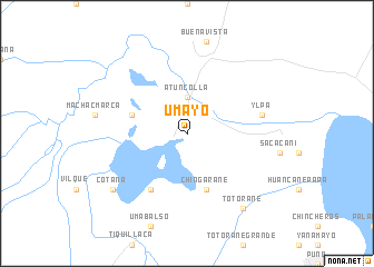 map of Umayo