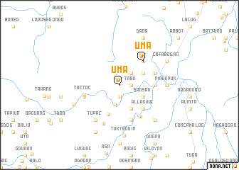 map of Uma