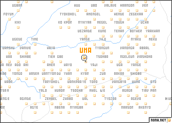 map of Uma