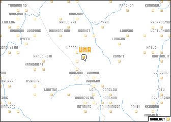 map of Uma