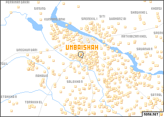 map of Umbai Shāh