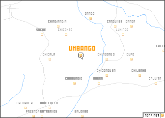 map of Umbango