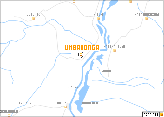 map of Umbanonga